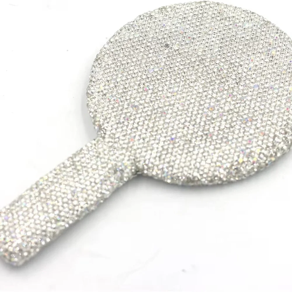 NWT Sparkling Swarovski Bling Crystal Rhinestone Mirror +Gift